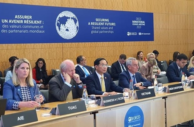 Vietnam represented at OECD Ministerial Council Meeting 2023
